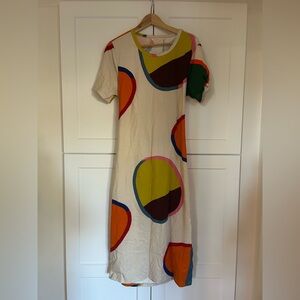 Colorful Geometric Print Dress - Gorman Baby Snake Dress